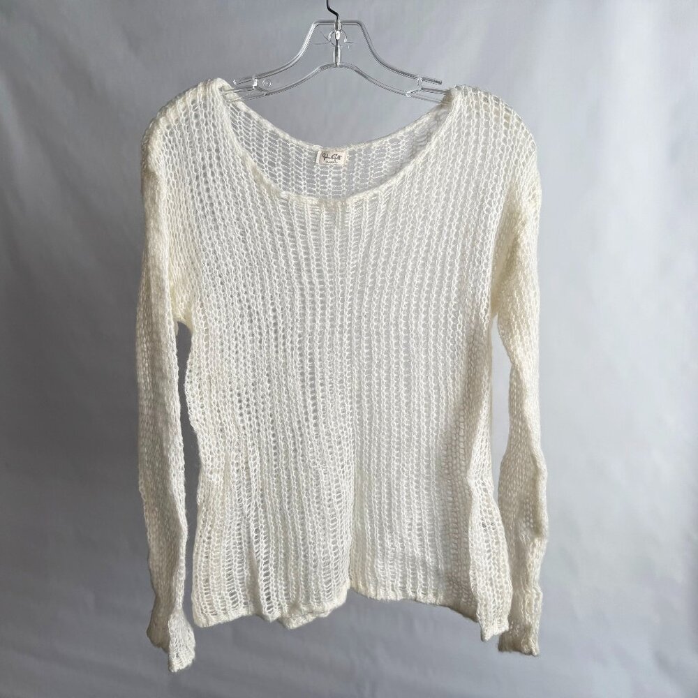 J. Galt / Brandy Melville Knitted White Sweater